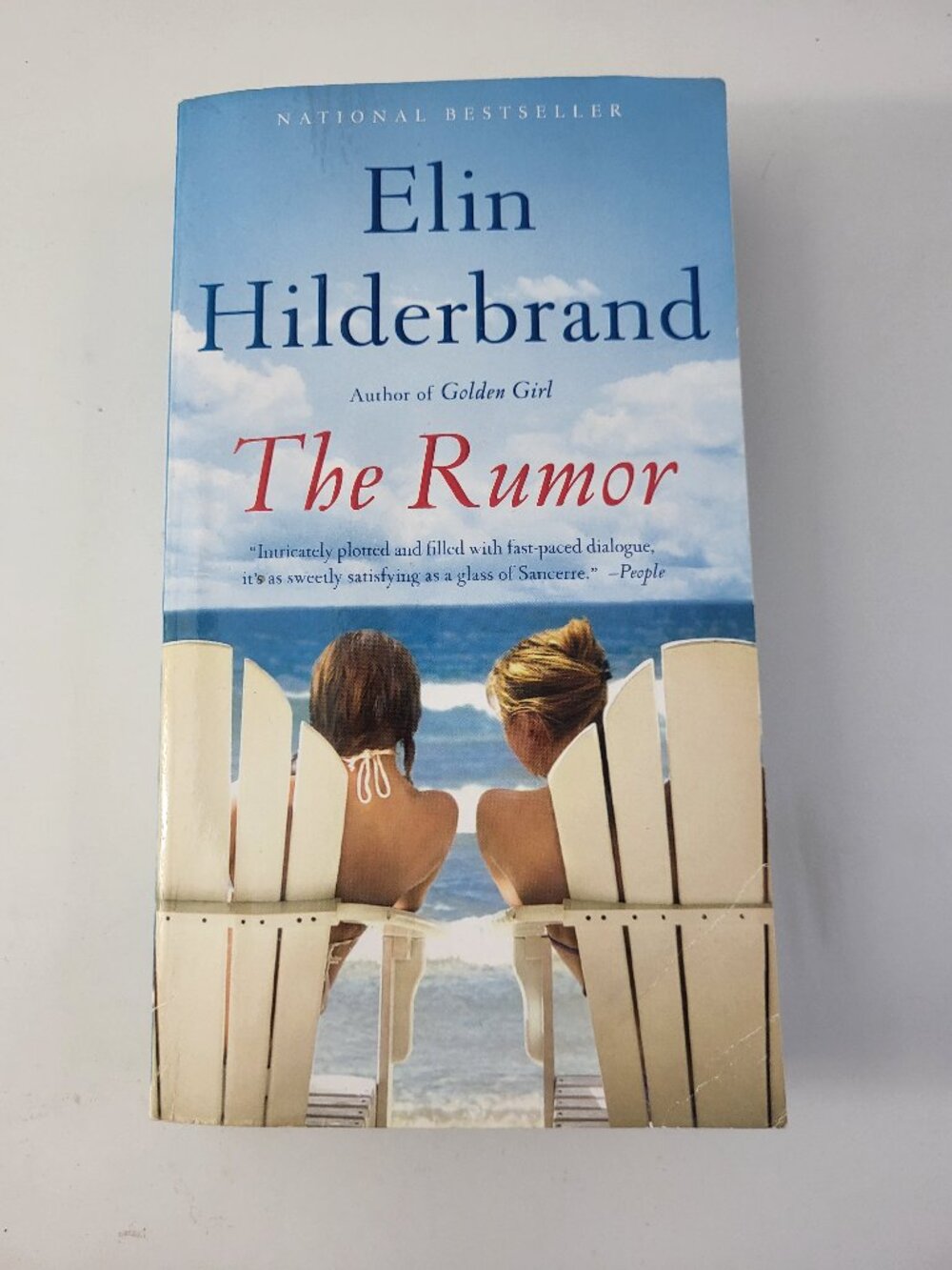 The Rumor by Elin Hilderbrand Paperback Beach Read Novel